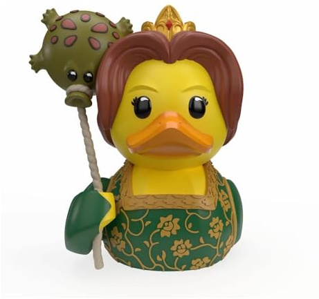 TUBBZ: Shrek - Princess Fiona Ogre Rubber Duck Collectable Toy 9 cm | Official Shrek Merchandise – Vinyl Figure with Bathtub Display, Ogre Princess, Movie Fan Decor & Novelty Duck Gift
