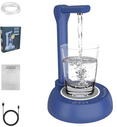 Piccolo distributore elettrico di acqua potabile per bottiglie da 1-5 galloni pompe desktop dispenser d'acqua da tavolo adatto per dispositivo di erogazione della cucina