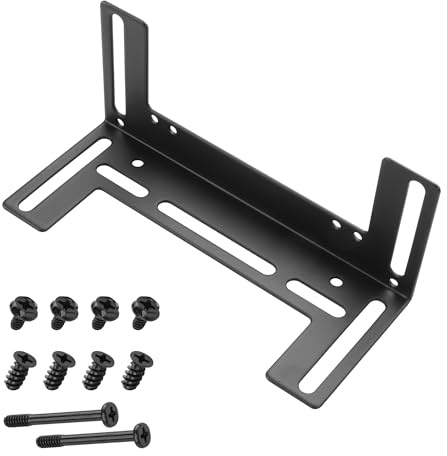 YAODHAOD Soporte de montaje para ventilador, 8 cm/9 cm/12 cm, chasis de computadora, carcasa de computadora, componente de ventilador de refrigeración, soporte para ventilador de radiador de PC (1