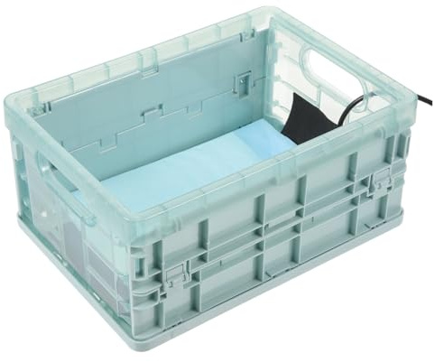 Incubateur pour Perroquet 1 Set en Plastique avec Chauffage | Couveuse Réutilisable, Pad Lavable Inclus, Accessoire Maison, Format Compact