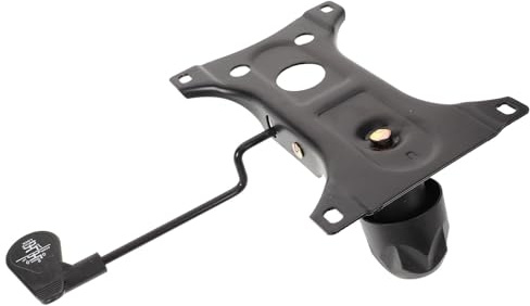HOMOCONO Ersatz Drehplatte Robuste Konstruktion aus Metall und Kunststoff für Bürostuhl Universelle Größe Geeignet für Ergonomischen Office Swivel Chair