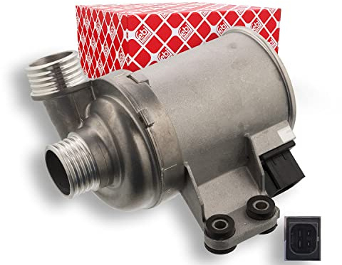 febi bilstein 101104 Wasserpumpe ohne Dichtung, elektromagnetisch , 1 Stück | Kompatibel mit: BMW 1, 1, 2 Cabriolet, 2 Coupe, 3, 3 Gran Turismo, 3 Touring, 4 Cabriolet, 4 Coupe, 4 Gran Coupe, 5