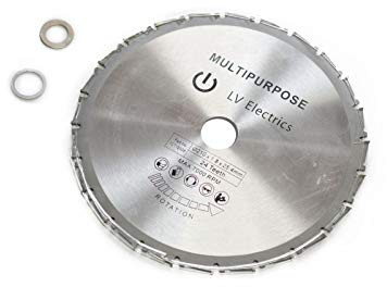 Concord Blades - BE-TOOL TCT Non-Ferrous Metal-Cutting Circular Saw Blade, 10-inch, 24T,210mm x 25.4mm,Suitable for cutting steel, aluminum, iron and non-ferrous metals, wood and plastics