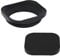 Haoge LH-B55T - Paraluce quadrato in metallo da 55 mm, con tappo per obiettivo Leica APO-Summicron-M 90 mm f/2 ASPH E55, Summilux-R 50 mm f/1.4 E55, Elmarit-R 28 mm f2.8 35 mm f/2.8 E55