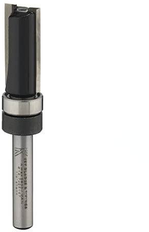 R9 Key Blades Straight Router Cutter 1/4 X 12MM X 25.4MM TOP Bearing Cutter - R9 Straight Cutter for Bosch, Festool, Dewalt, Makita, Milwaukee and Many More Palm Router Cordless Corded Trend