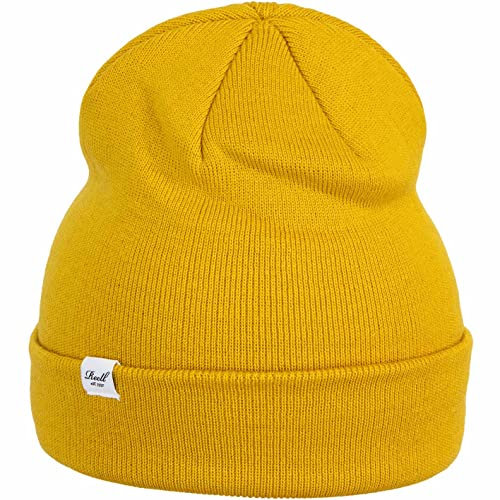 Reell Cuff Beanie (one Size, Dark Yellow)