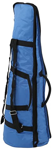 Posaunentaschen, Oxford Tuch Schutzhülle 87cm Länge Posaune Gig Bag für Tenorposaune(Blau)
