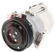 AKS DASIS 853013N A/C Kompressor für Klimaanlage Klimakompressor mit ID: CSP17 Kältemittel: R134a PAG 46 mit 120mm Riemenscheibe Rippenanzahl: 6