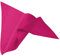 EXNER Hals-Tuch, Schal, Küchen-Krawatte, für Koch, Bäcker, Konditor, Küche, Gastronomie, B 115 x L 75cm x L 75cm, Baumwoll-Mischgewebe, Farbe hot pink