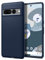 Spigen Liquid Air Hülle Kompatibel mit Google Pixel 7 Pro -Navy Blue