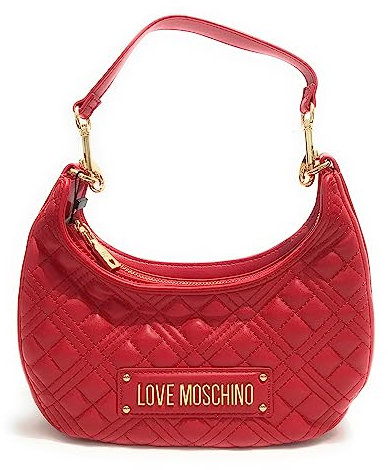 Love Moschino Damen Schultertasche, Rosso
