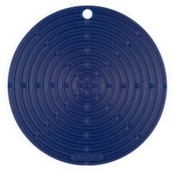 Le Creuset Manique/Dessous de Plat, Silicone, Rond, ⌀ 20 cm, Azure, 42404202200000