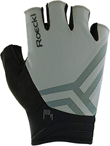 Roeckl Ibarra Fahrrad Handschuhe kurz grau/schwarz 2026: Größe: 9