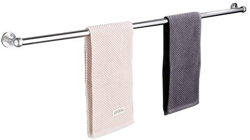 SIGOLY Portasciugamani Portasalviette Rotondo, Portasciugamani da Bagno, Porta Asciugamani Lungo 30Cm-140Cm per Cucina/Bagno/WC, Viti Montaggio/Porta Asciugamani 80Cm (Colore : 30cm) Marriage