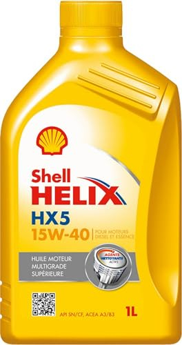 SHELL Motoröl Helix 15W-40 Mineralöl Motorenöl 1 L