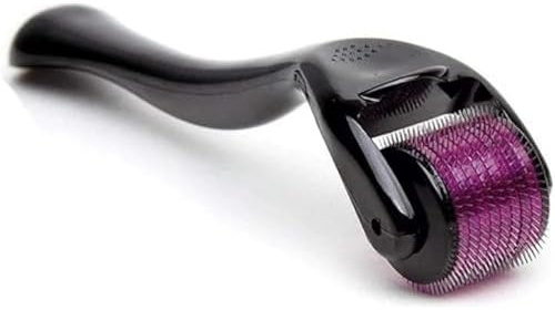 PARENCE - Derma Roller, 0,5 mm Dermaroller Face, Roller Micro Needle zur Stimulierung des Haarwachstums/Bartwuchses - 540 Nadeln zum Tönen der Haare