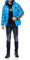 Cipo & Baxx Herren Steppjacke Winter Jacke Mantel Parka Kapuzenjacke Glanzoptik CM218 Blau XL