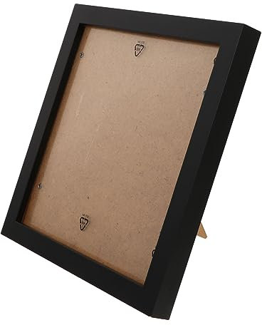ifundom Bilderrahmen aus Bild Vitrine Quilling-Arbeitsrahmen quadratischer bilderrahmen dekoration schlafzimmer Randbeschnitt Tischdekoration einfacher Fotorahmen Bildhalter 3d