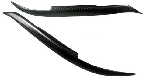 SYPPCH Auto Scheinwerfer Augenbrauen für M&azda 6 2003-2015, Frontscheinwerfer Trim Augenlider Deckel Scheinwerferblenden Dekoration