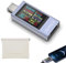 Tester Power Meter,Power Voltage and Current Tester,Removable Power Bank Capacity Ammeter Voltmeter,Detectable USB Charger Detector,Support 12A High Current PD DC Voltmeter Power Meter