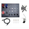 HFSAZJ Sim-Racing-Knopf-Box, zentrale Steuerbox mit verstellbarer Klemme und Drehknopf, Simulatorrad und Schalthebel für Sim-Rad und Rennrad (Steuerbox + Befestigung, 1 Set)