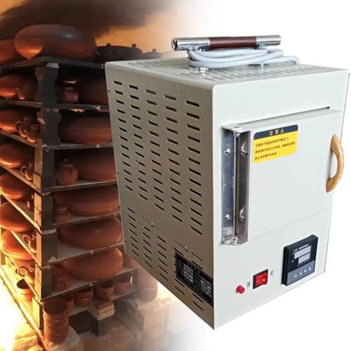 Forno a muffola fibra ceramica, piccolo forno elettrico laboratorio (intervallo: 100-1000 °C), Fibra Ceramica Multifunzionale, Per Fusione Odontoiatrica, Lavori Ceramica, Gioielli