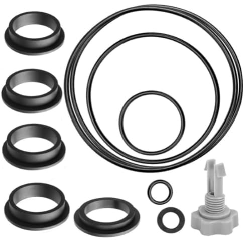 Schwimmbadpumpen-Dichtungs-Ersatz-Kits mit O-Ringen-Dichtung und Luftablassventilen für Sandfilter-Motorschlauchreparatur