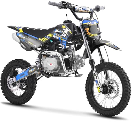 Funbikes M2R Racing KX110F 110cc Pit Bike 2025 Model – Manual & Semi-Auto – 14/12 Wheels – Entry Level Off Road Dirt Bike – Available in Red, Blue & Grey