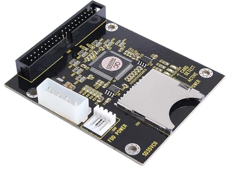 Ldabrye SDXCs to 3.5 40Pin Male IDEs Hard Disk Drive Adapters Card Big PCBs 3.5 SDXCs to Adapters