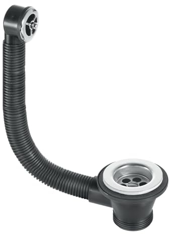 McAlpine FVW1PC Combined Waste and Overflow for Vanity Basin