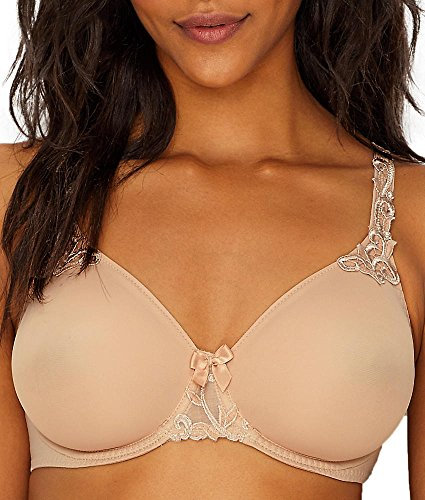 Simone Perele Andora - Reggiseno con Ferretto con Coppe Sagomate, da Donna Peau Rose. 2DD