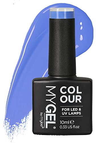 Mylee Vernis à Ongles en Gel 10 ml [Bluebell] UV/LED Nail Art Manucure et Pédicure, Usage Professionnel dans le Salon et à la Maison - Durable et Facile à Appliquer