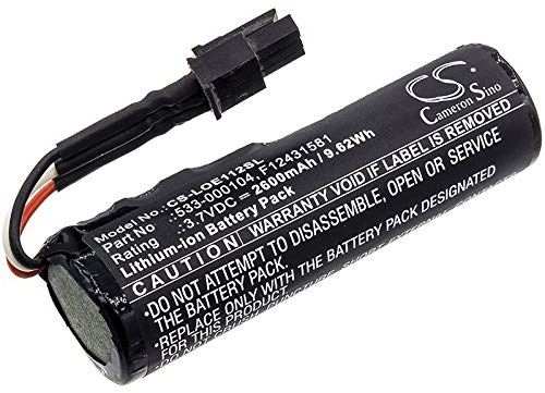 CS-LOE112SL Akku 2600mAh Kompatibel mit [Logitech] ConferenceCam Connect, Ears Boom 2, MegaBlast, S-00122, S-00151, S-00166, S00151, S00166, UE Kora Boom, UE MegaBoom 2, Ultimate, VR0004 Ersetzt 533