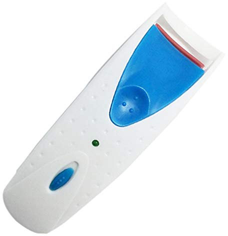 Electric Heated Eyelash Curler Battery Operated Makeup Eye Lash Curling Tool Random Color