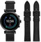 Fossil Reloj FTW6055SET cuarzo digital Acero 316 L Mujer