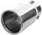 Universal Auspuffblende Endrohr Sport Schalldämpfer Edelstahl 82mm Chrom