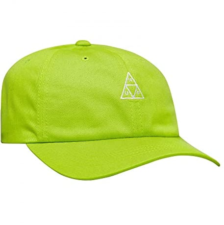 HUF, Cap essentials tt logo cv 6 panel bio, Lime - TU