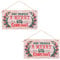 2pcs Weihnachtsschild Holz Türschild Wandschild Holzbild Gartenschild Plakette Landhaus Rustikal Weihnachtsschmuck Tür Wand Garten Fenster Dekoration Geschenk Festival Mitbringsel