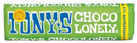 Tony's Chocolonely, Zartbitterschokolade mit Mandeln und Meersalz 47g