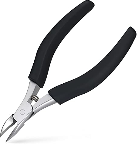 URAQT Pince à Ongles, Coupe-Ongles de Précision Pour Épais Orteils Fungus, Pince Ongle Incarné, Pince Ongle Professionnel en Acier Inoxydable
