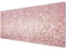 900 x 400 Mouse Mat | Full Desk XXL Mouse Pad | Pink Glitter Abstract Design