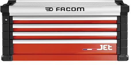 Facom Jet.C4M5A Truhen JETM5, 4 Schubladen, Rot