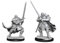 WizKids D&D Nolzur's Marvelous Unpainted Minis: W15 Male Half-Orc Paladin, 30 Gramm