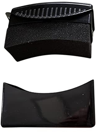 QXPDD Brosse applicatrice de Pansement de Pneu, éponge de Cirage de Roue de Voiture Tampon de Nettoyage de Pneu Automatique Brosse éponge de Polissage,Noir 1#