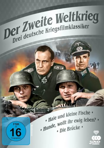 Deutsche Kriegsfilmklassiker. 3 DVDs.