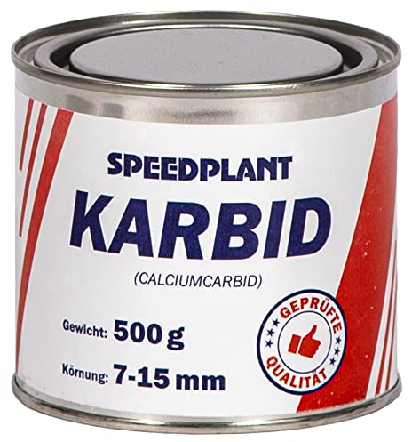 Karbid 0,5 kg (1x 500g) - Carbid Kabit Kabitt karbitt Karbit Karbid kleine Körnung 7-15mm - 1 Dose