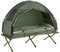 SoBuy Tentes d'extérieur 1 Personne Tente de Camping pour la Plage Park 4 en 1 Tentes Igloo avec Sac de Transport Vert 193 x 160 x 86cm OGS32-GR