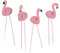Omabeta Décorations flamants roses, détails fins, belle statue pratique de jardin flamant rose pour pelouse