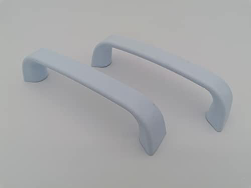 CR-MOESANCO® 2er-Set Manövriergriffe für Wohnwagen oder Boot mit Verschraubung innen und Thermoplastik mit hoher Leistung (Weiß)