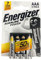 Energizer AAA Batteries, Alkaline Power Batteries, Long Lasting Power, Leak Resistant Design, 4 Pack